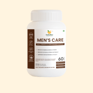 Men’s Wellness Capsules – Herbal Vitality Formula for Energy, Stamina, Hormonal Balance & Performance – With Ashwagandha, Safed Musli & Gokshura